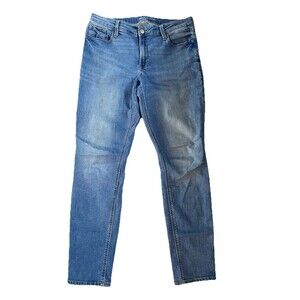 Old Navy women size 10 blue denim straight